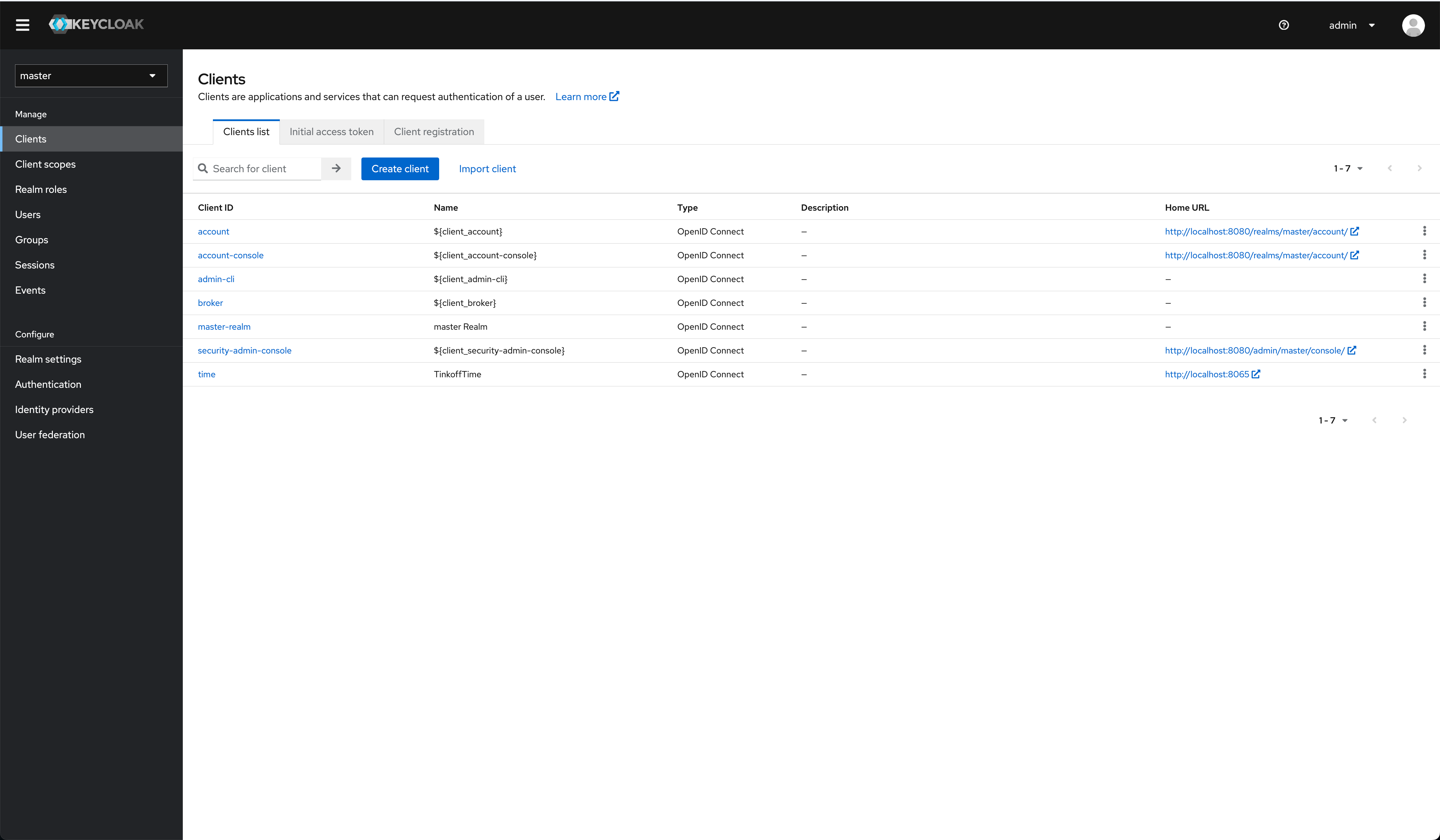 OpenID KeyCloak - Create Client part 2