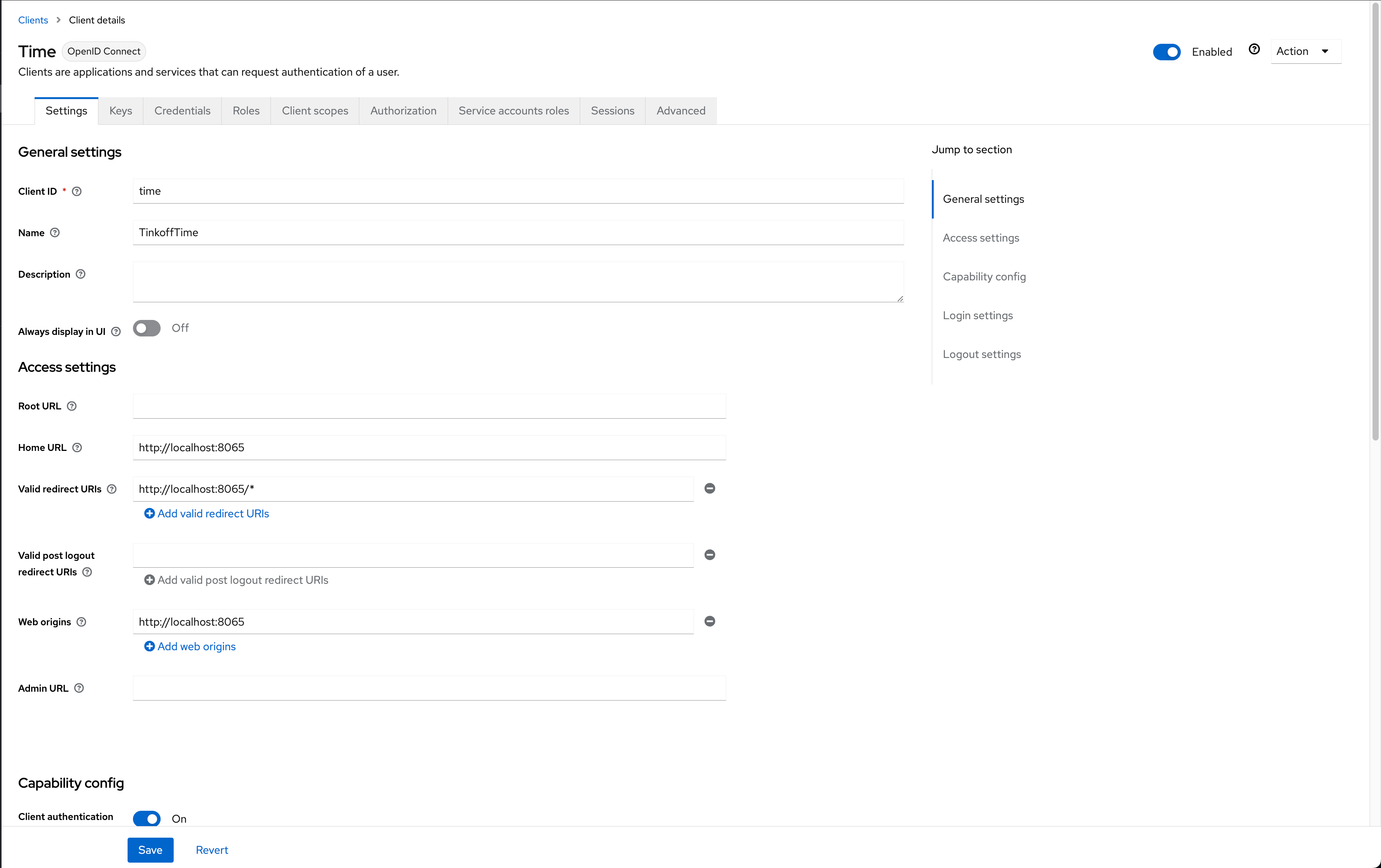 OpenID KeyCloak - Create Client part 6