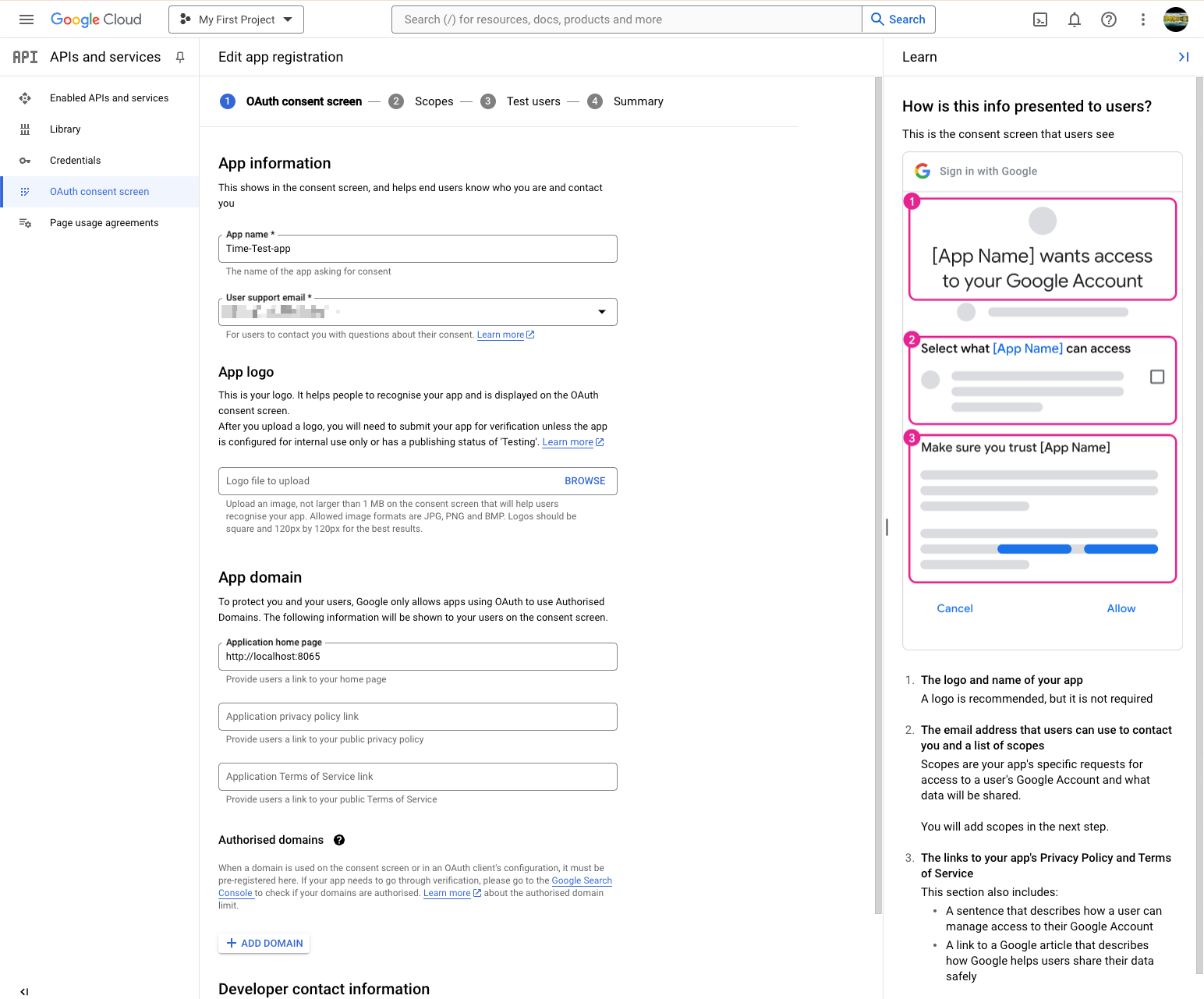 Openid Google part 1