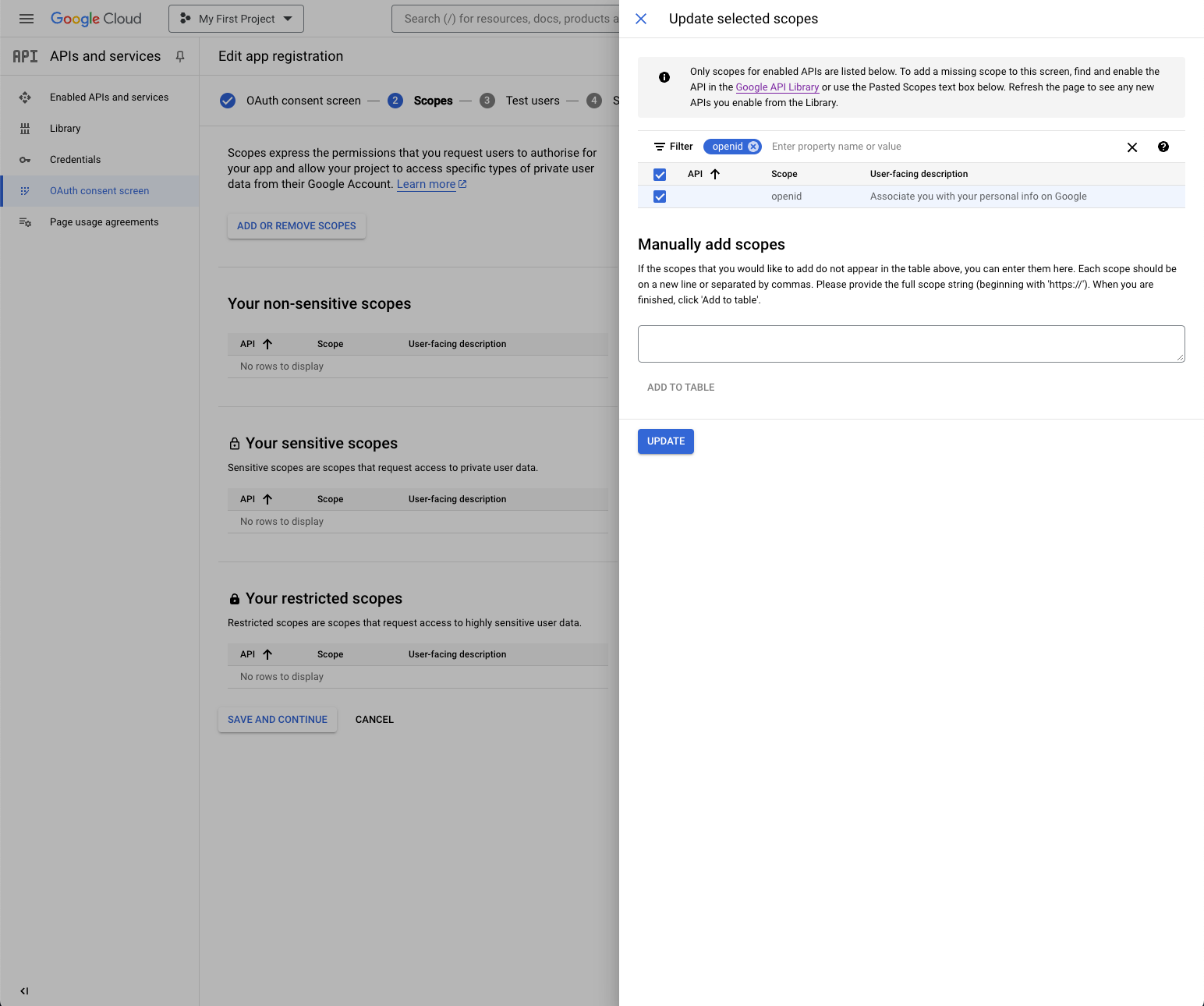 Openid Google part 3