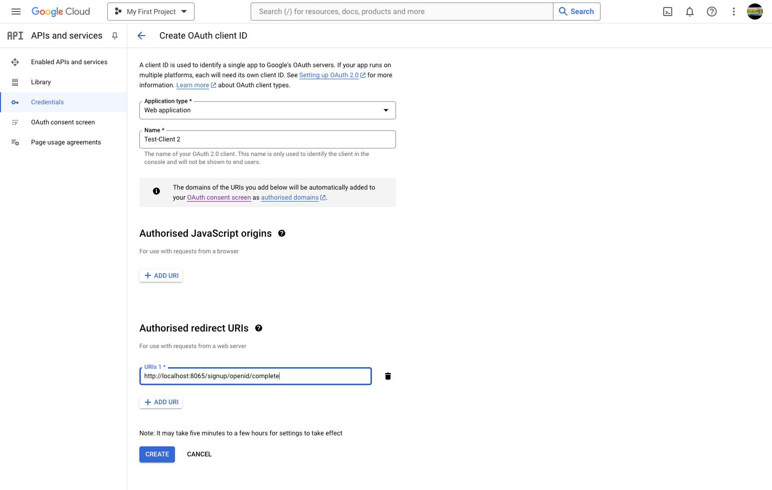 Openid Google part 6